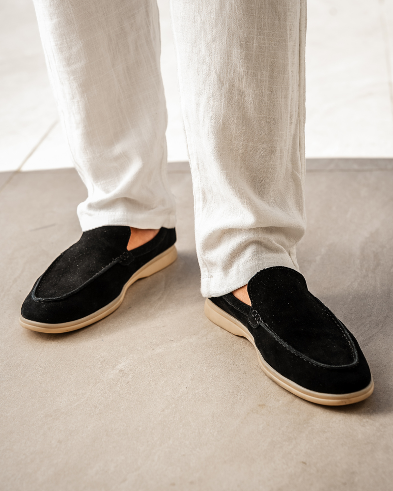 Premium Suede Loafers - Iron & Oak
