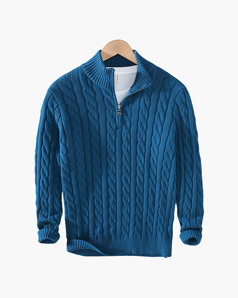 Verbier Half Zip Sweater - Iron & Oak