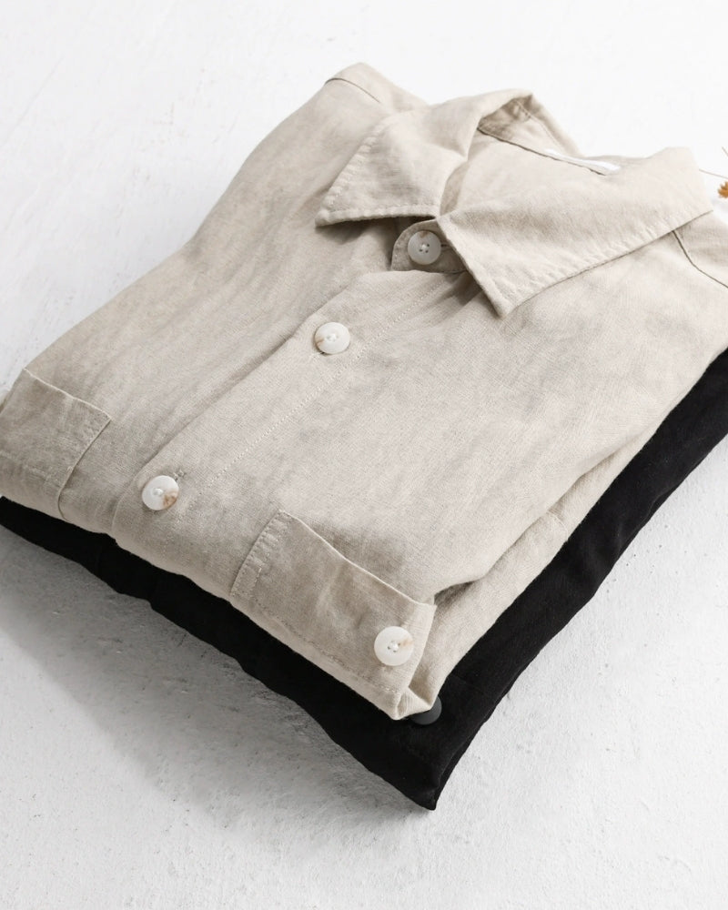 Portofino Overshirt - Iron & Oak
