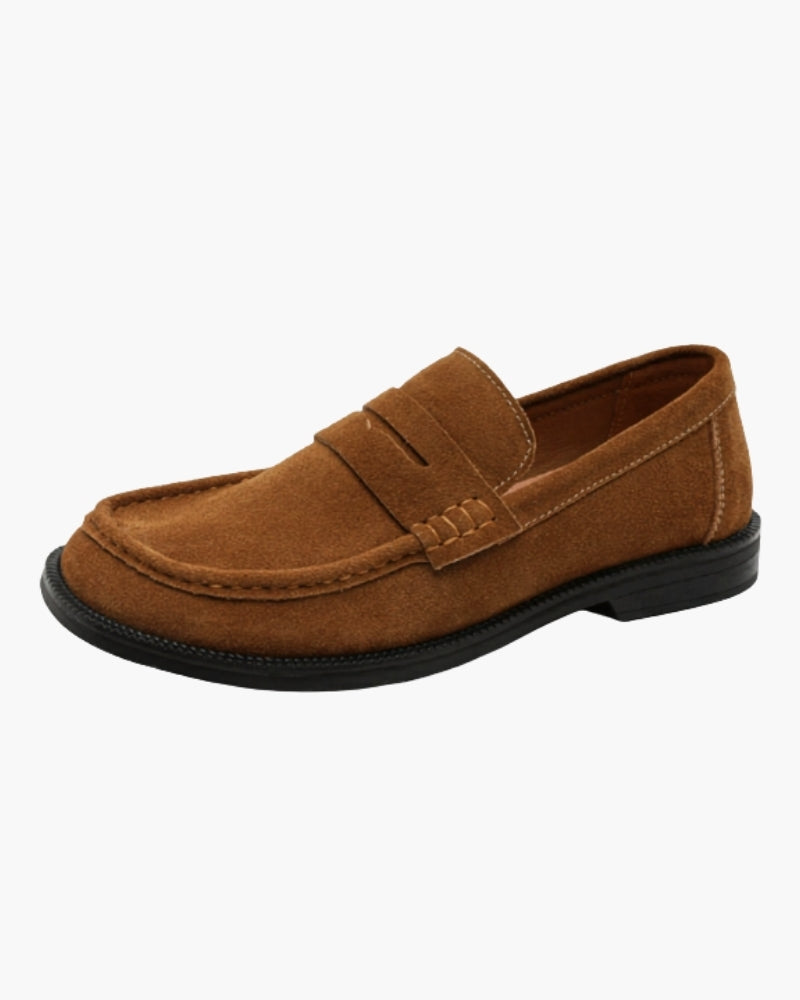 Premium Formal Penny Loafers - Iron & Oak