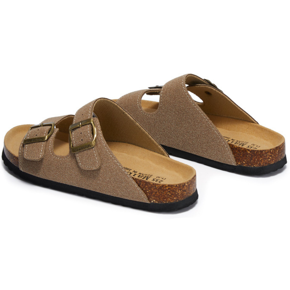 Suede Birken Sandal - Sand | Iron & Oak