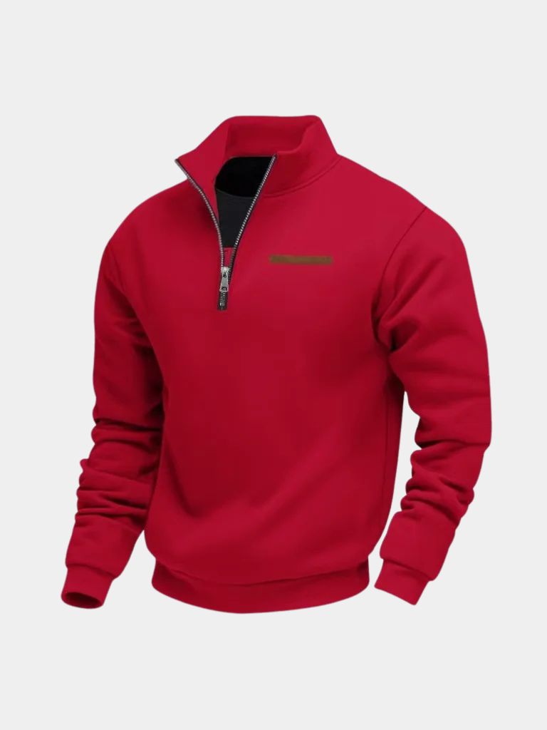 Slate Urban High Collar Pullover - Iron & Oak