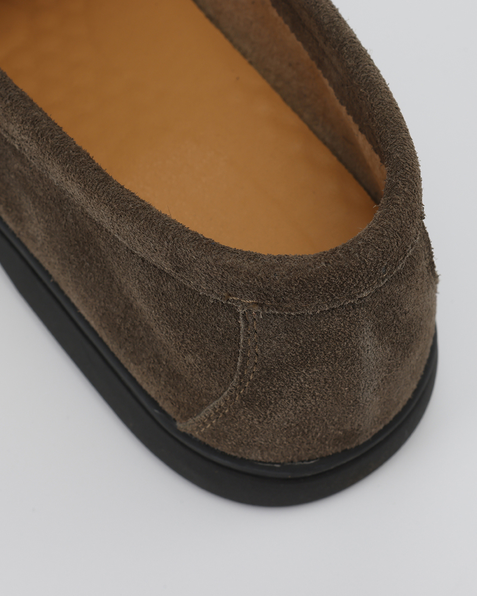 Premium Suede Loafers - Black Soles - Iron & Oak