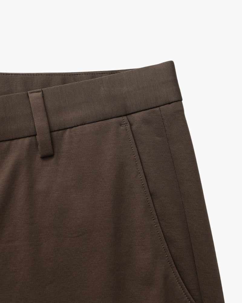 Wool Blend Trousers - Iron & Oak