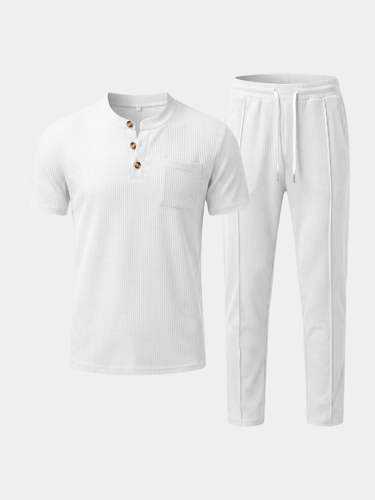 Thermal Mesh Coordinate Set - Iron & Oak