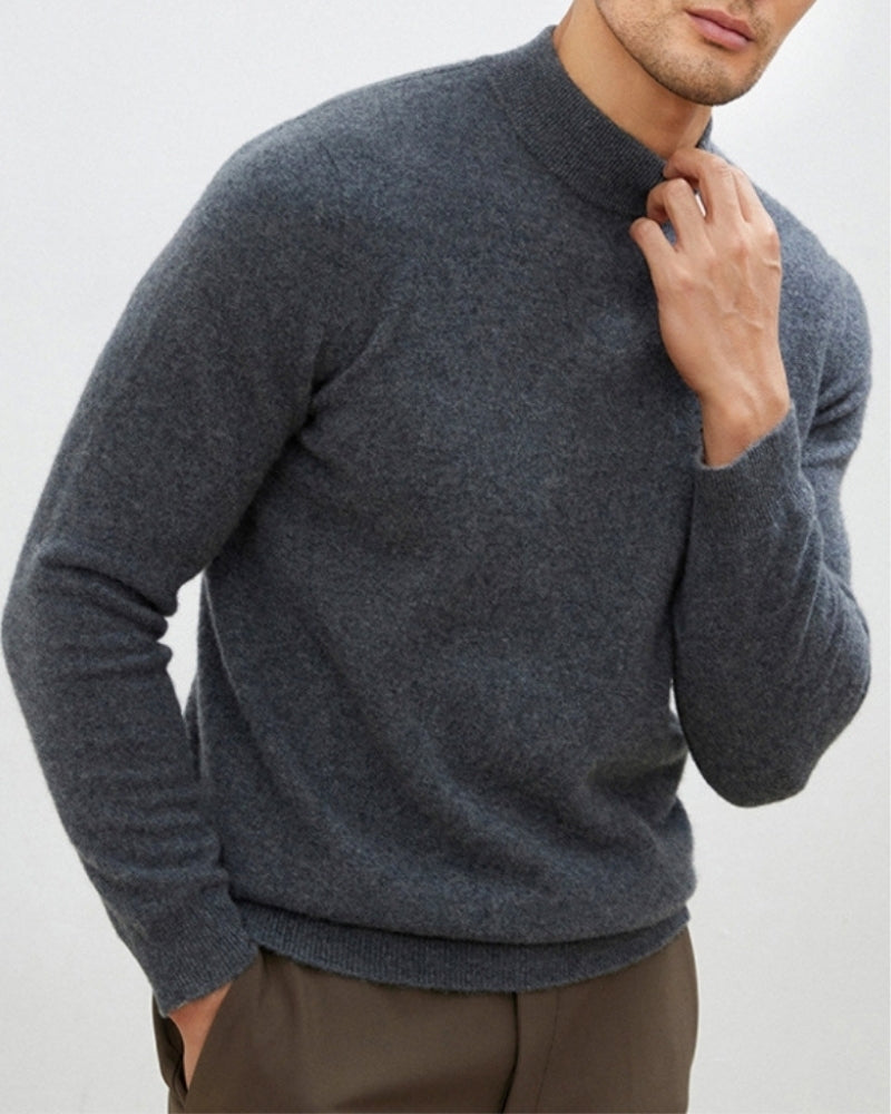 Refined Fall Turtleneck - Iron & Oak