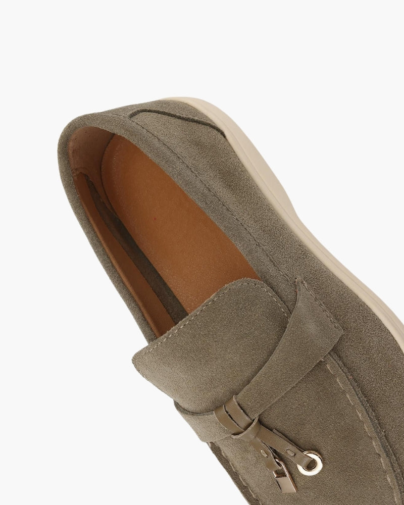 Suede Lady Loafers - Iron & Oak