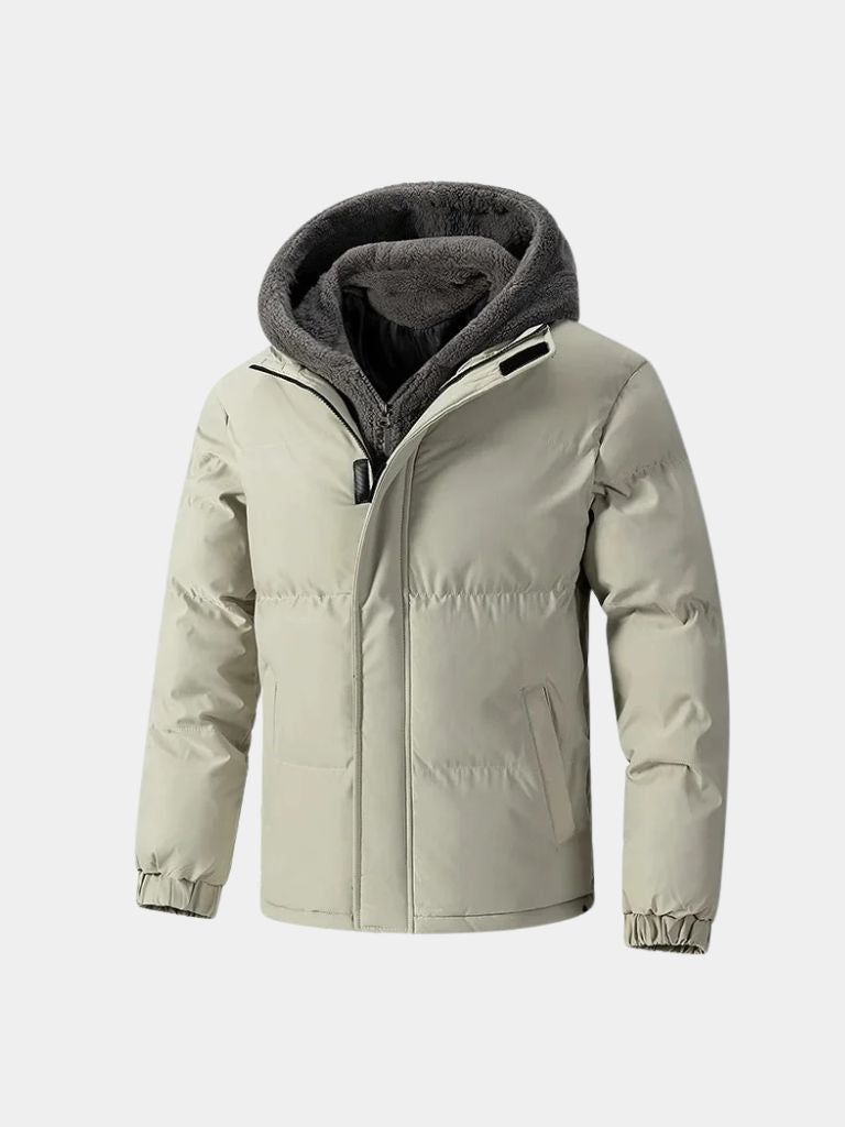 Summit Puffer Jacket - Iron & Oak