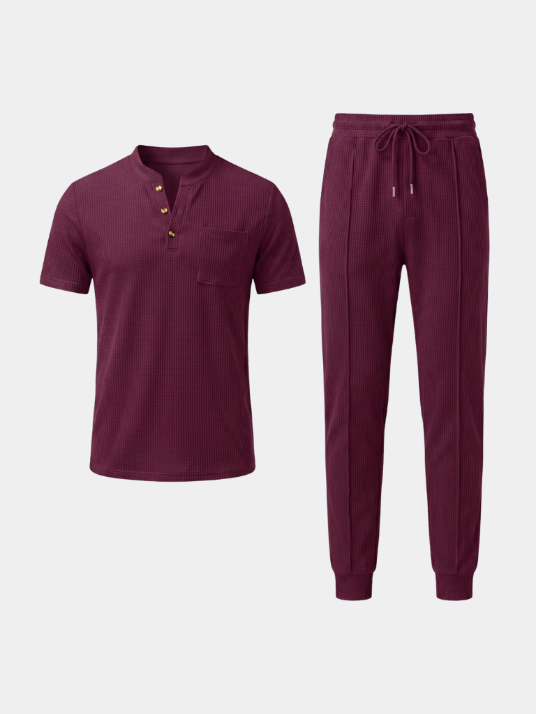 Thermal Mesh Coordinate Set - Iron & Oak