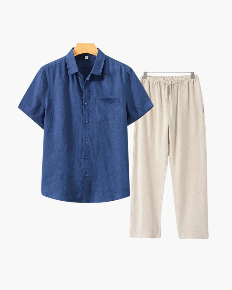 Linen Combo (Shortsleeve) - Iron & Oak