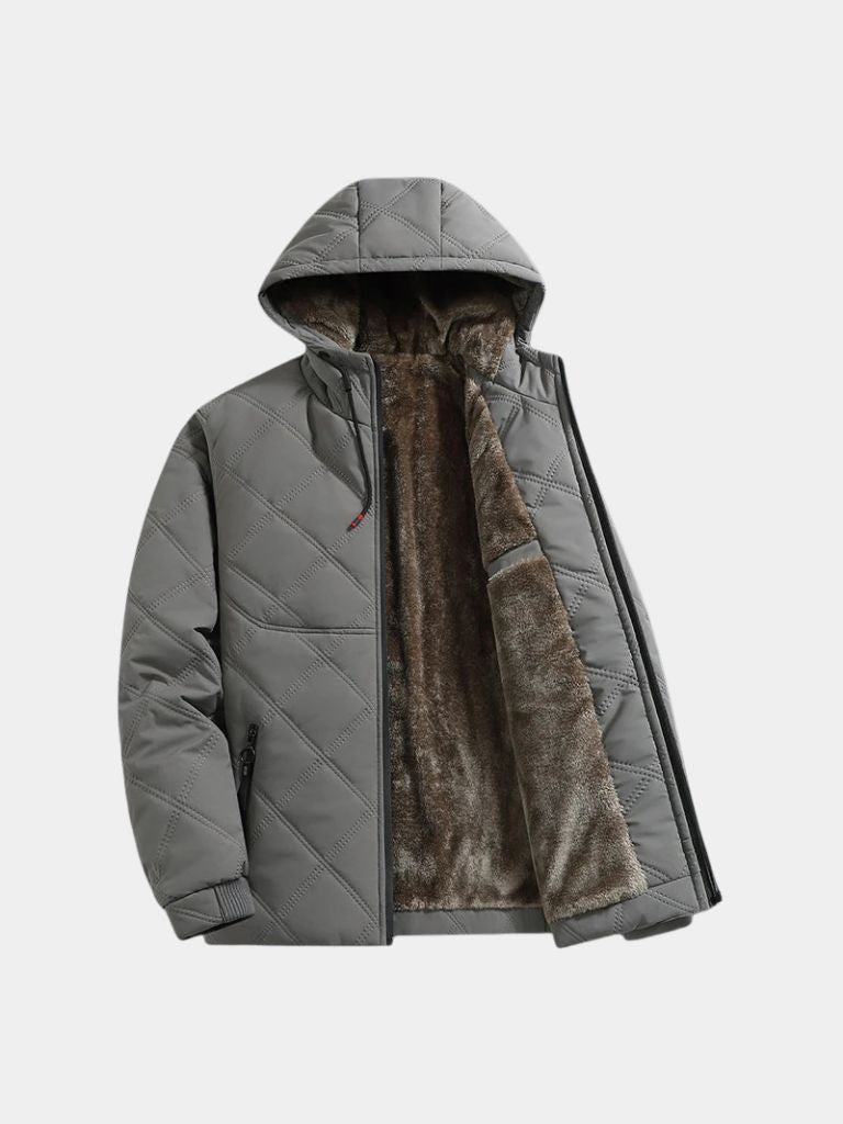 Slate Cavalier Zip Jacket - Iron & Oak