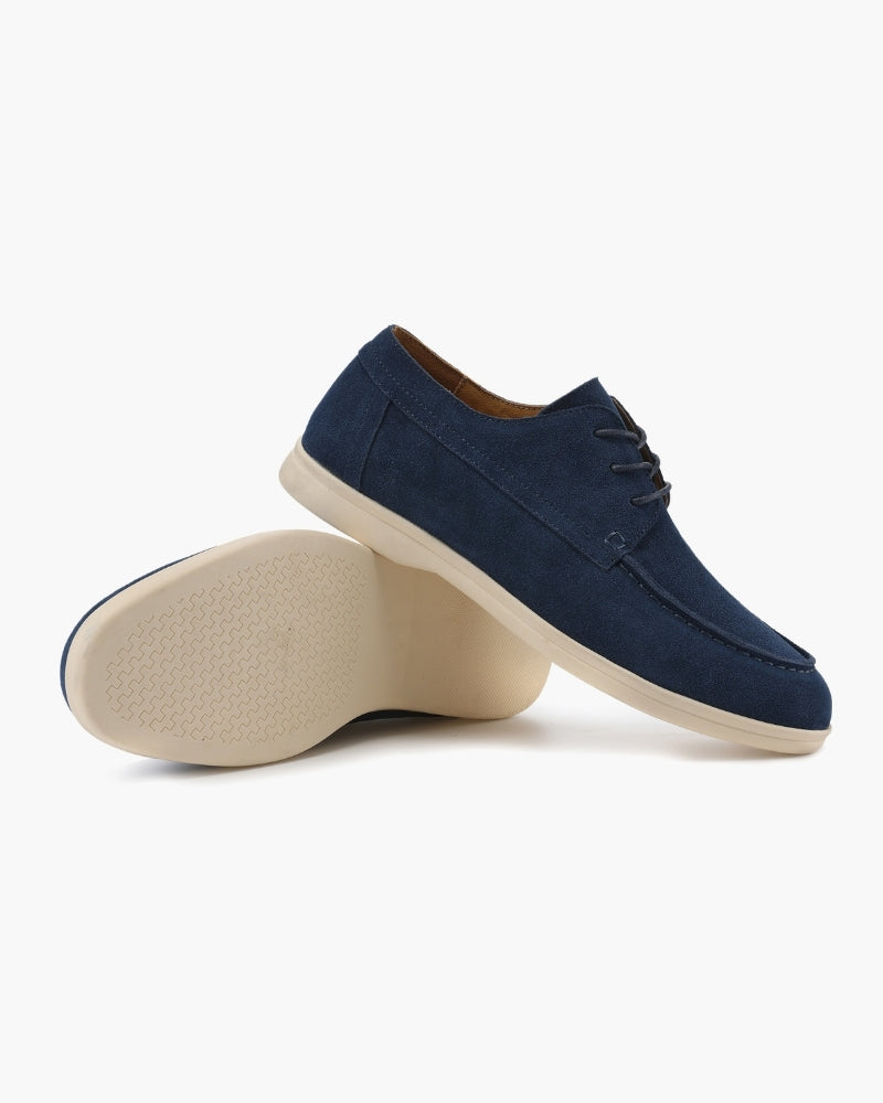 Premium Suede Lace Shoes - Iron & Oak