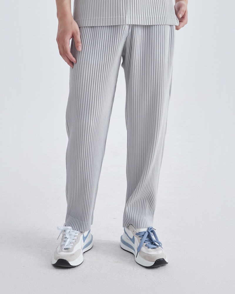 Ribbed Cotton Pantalon - Iron & Oak