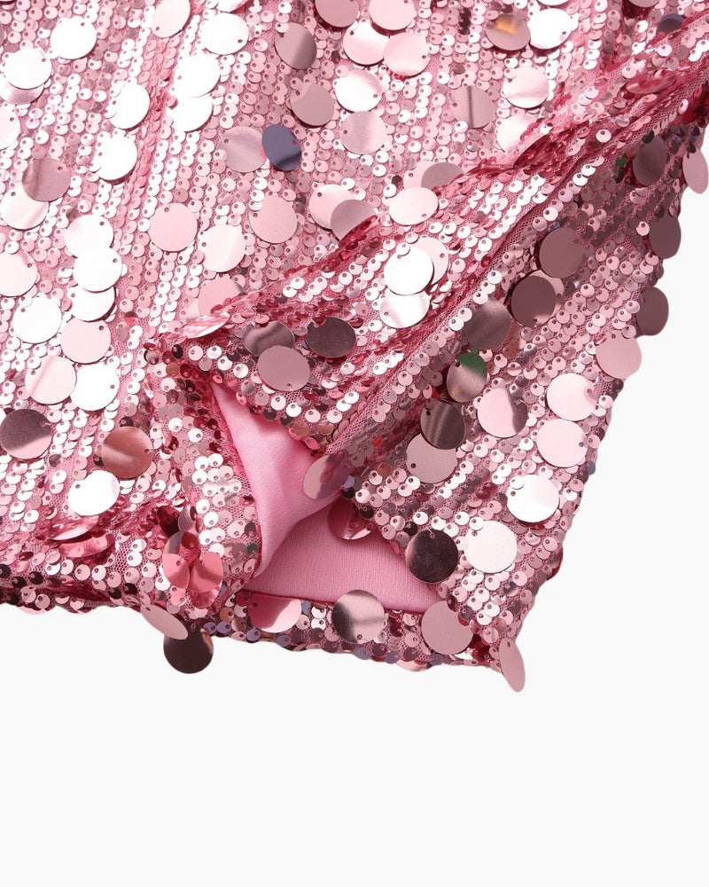 Sequin Party Mini Dress - Iron & Oak