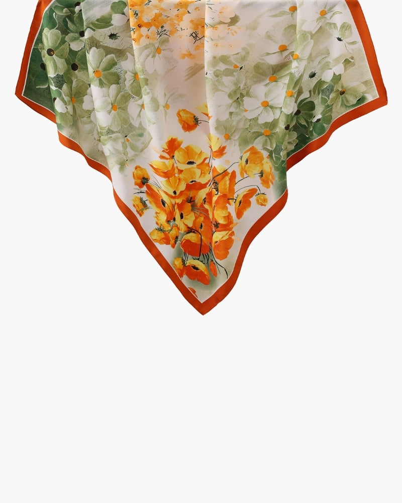 Impressionist Garden Scarf - Iron & Oak