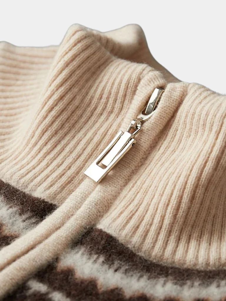 Valenbourg Nordic Knit Sweater - Iron & Oak