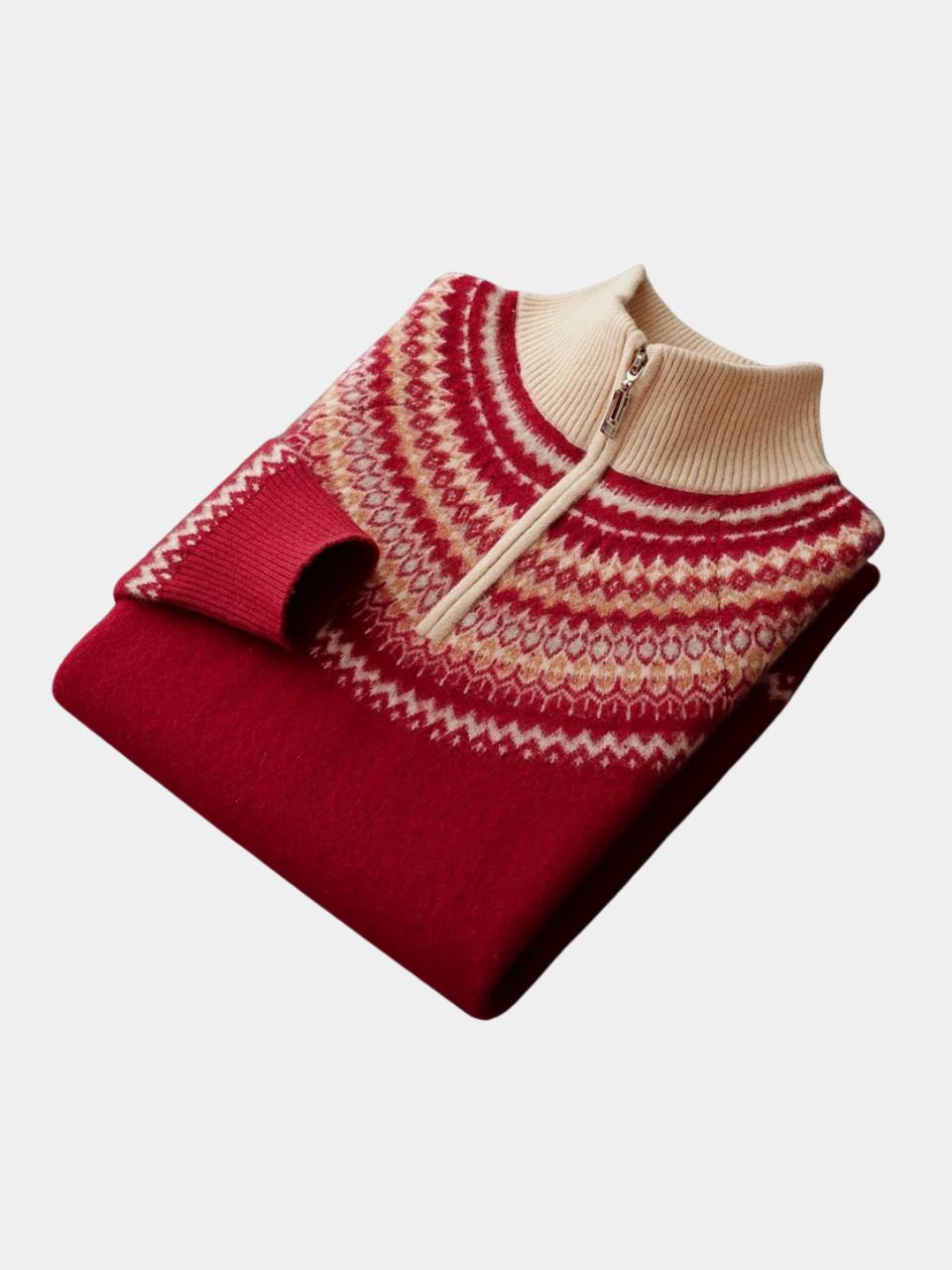 Valenbourg Nordic Knit Sweater - Iron & Oak
