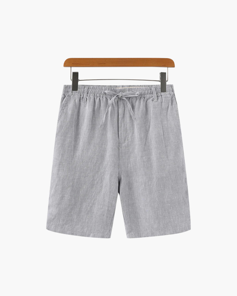 Casablanca - Premium Linen Shorts - Iron & Oak