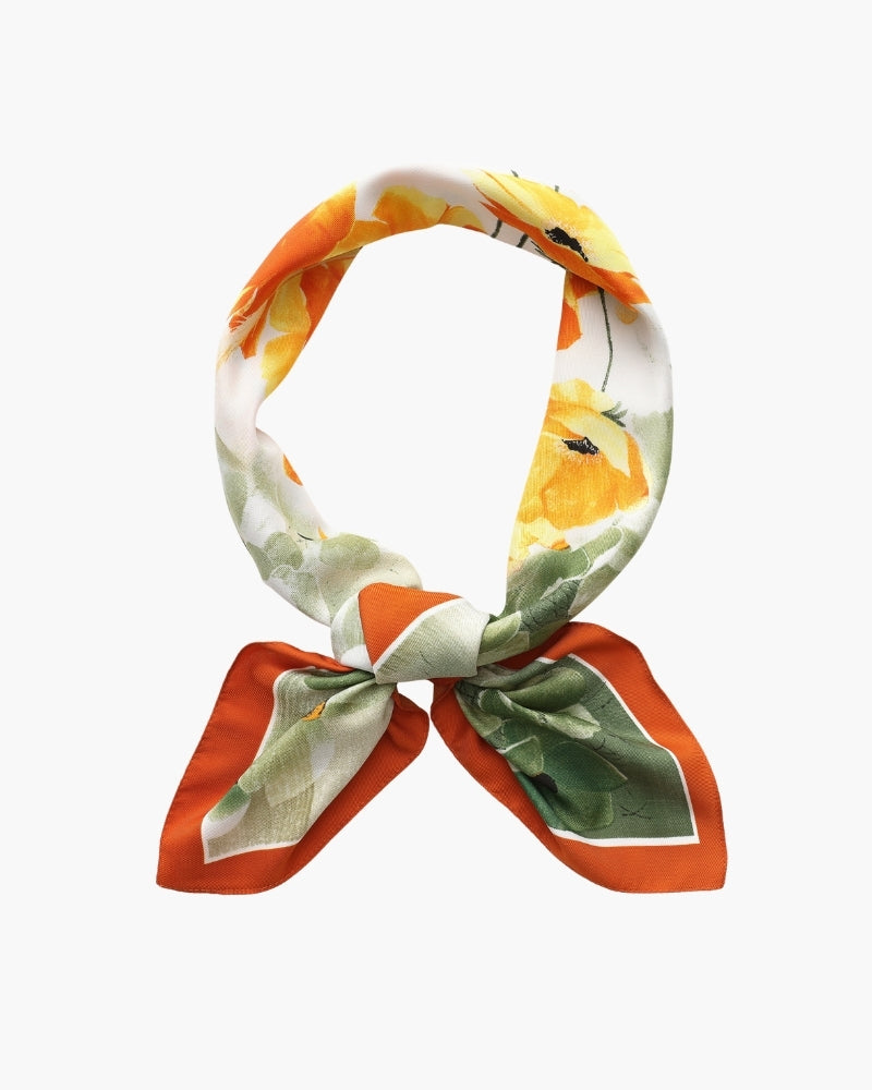 Impressionist Garden Scarf - Iron & Oak
