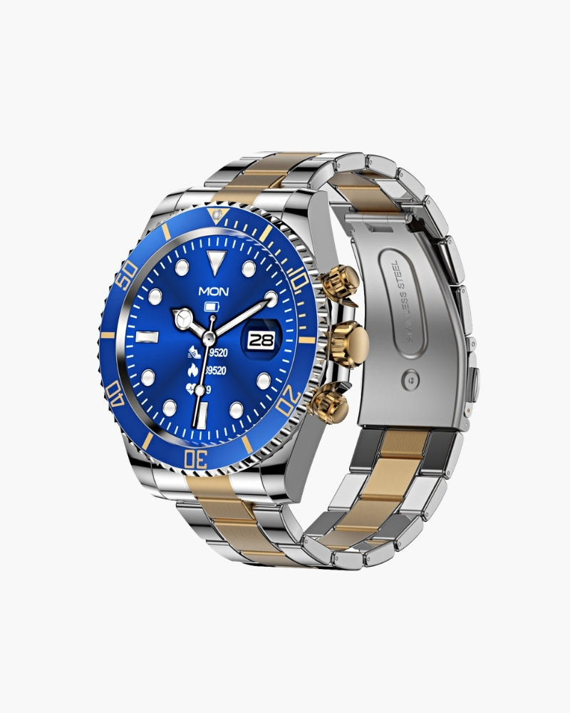 Heavyweight Diver Steel Watch - Iron & Oak
