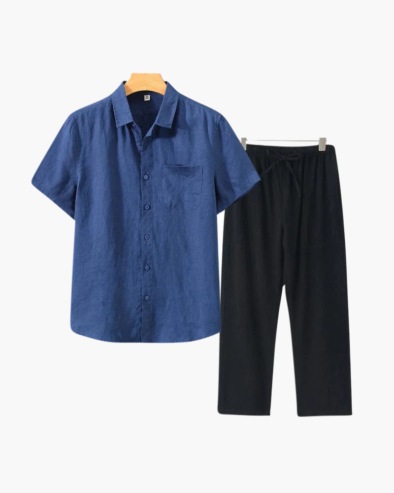 Linen Combo (Shortsleeve) - Iron & Oak