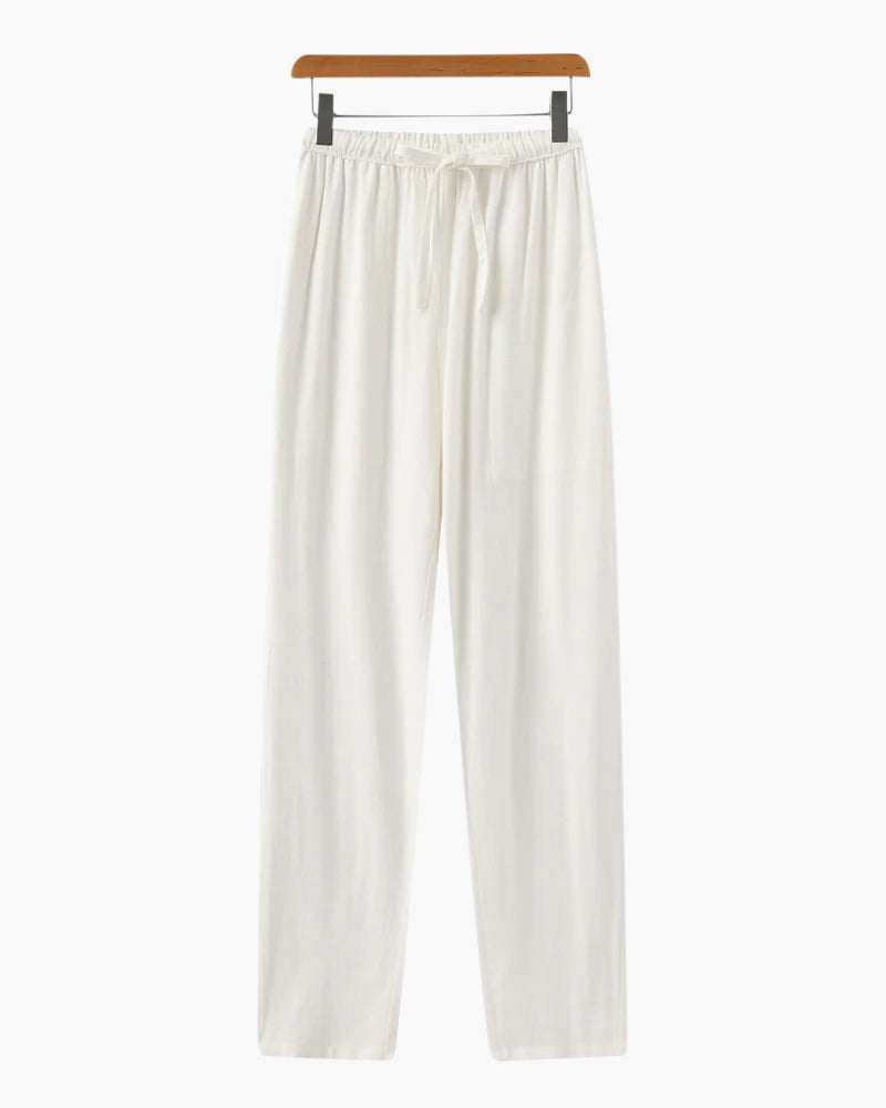 Marrakech - Linen Pantalon (Slim Fit) - Iron & Oak