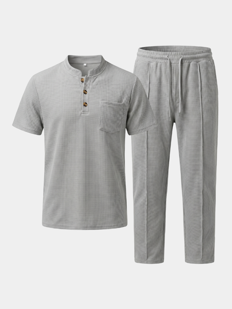 Thermal Mesh Coordinate Set - Iron & Oak