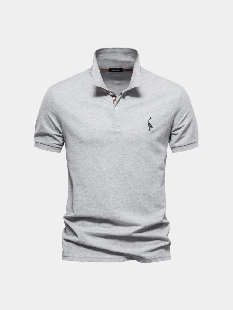 Signature Crest Polo - Iron & Oak