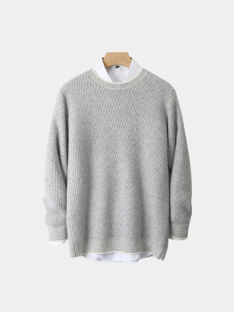 Skyline Cashmere Knit - Iron & Oak