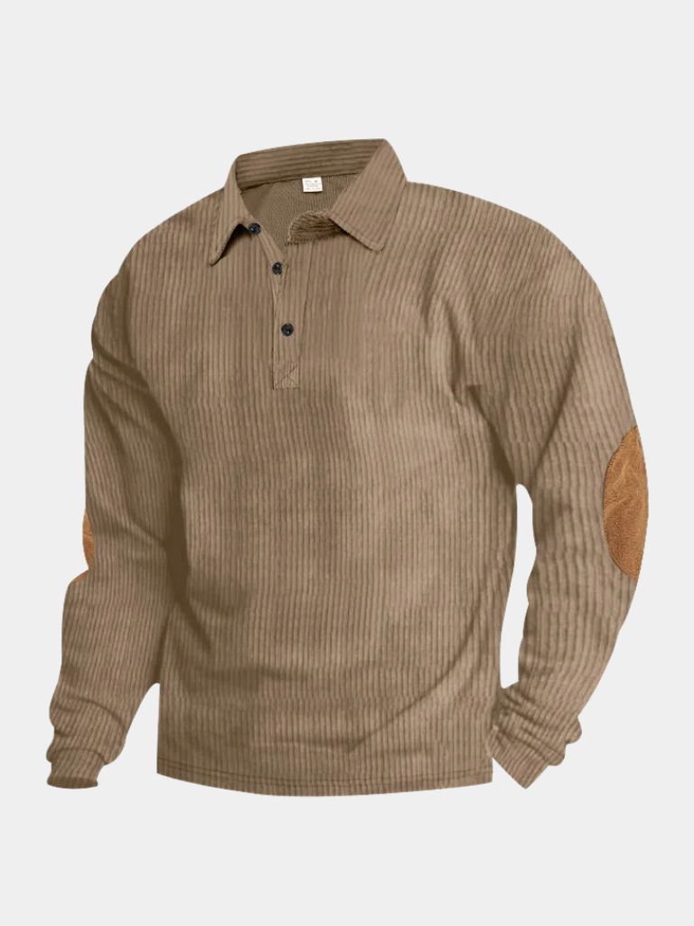 Westmoor Corduroy Polo - Iron & Oak