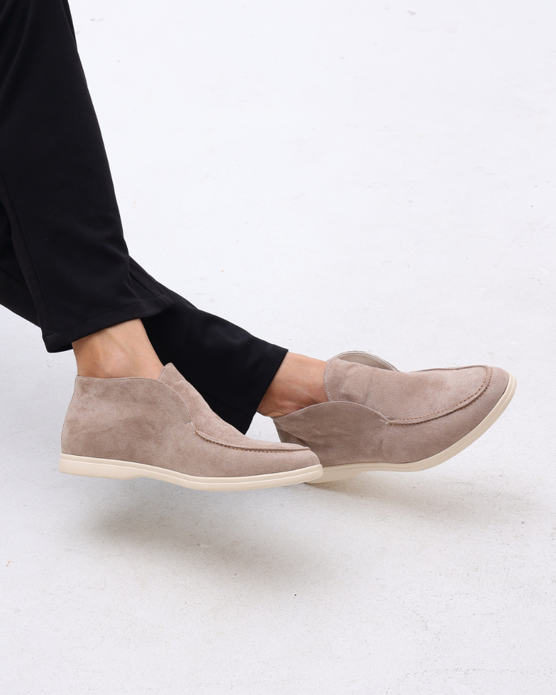 High Suede Loafers - Iron & Oak