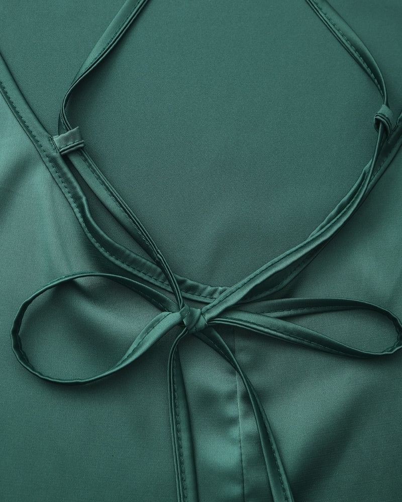Silk Slip Dress - Iron & Oak