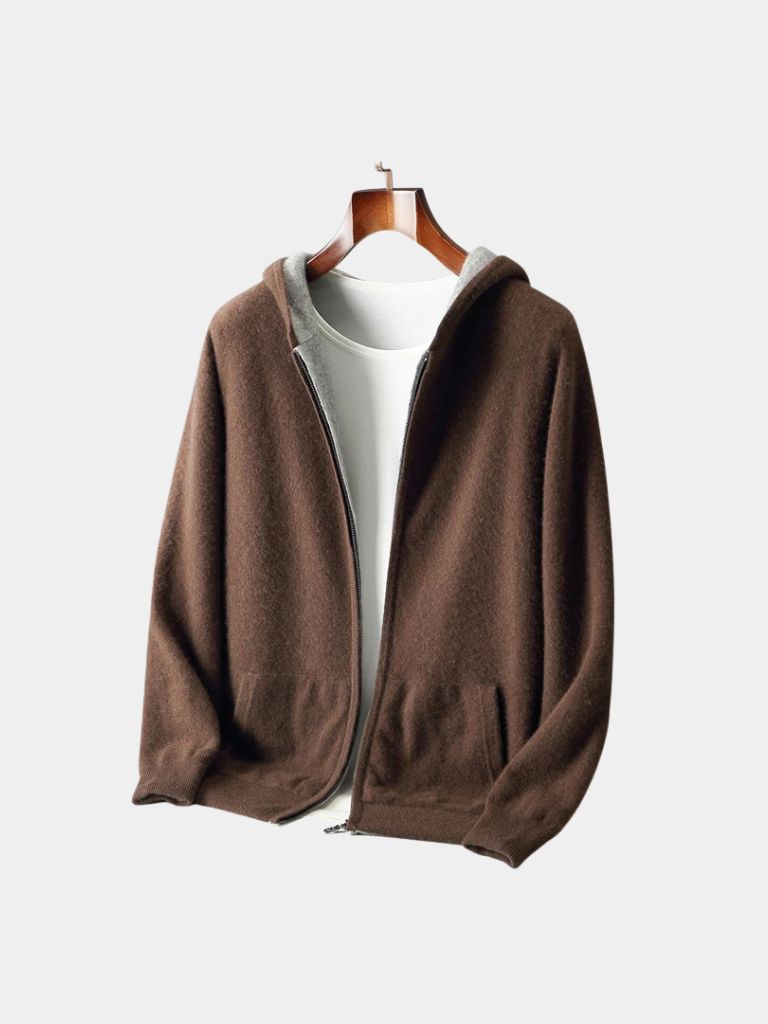 Villa Cashmere Hoodie - Iron & Oak
