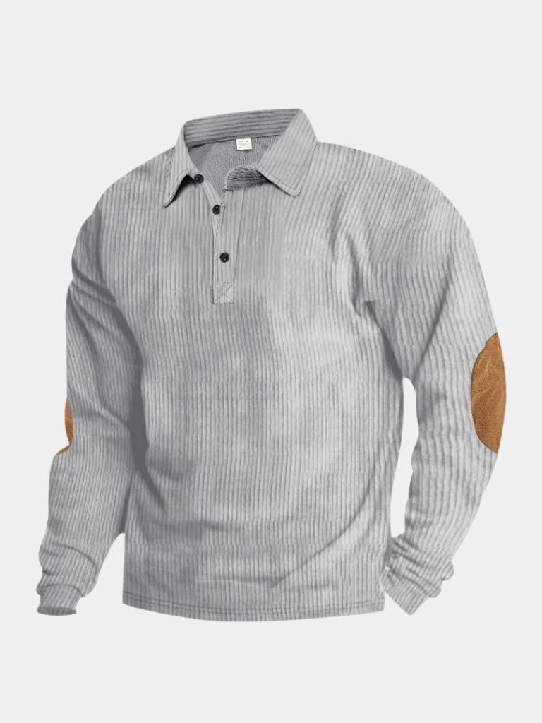 Westmoor Corduroy Polo - Iron & Oak
