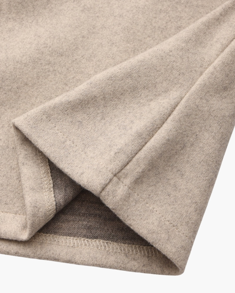 Marlow Wool Zip Coat - Iron & Oak