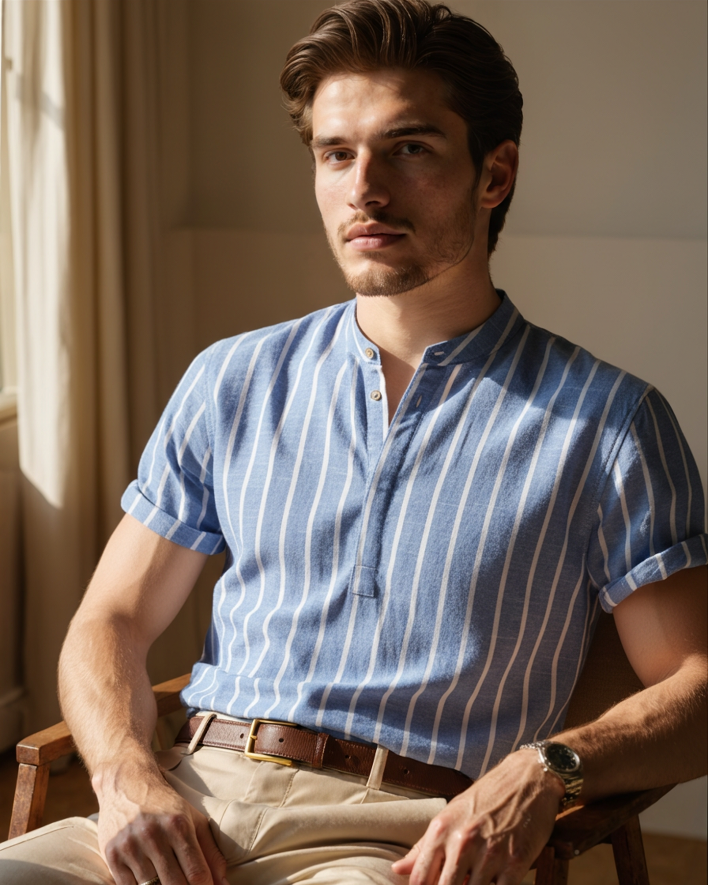 Bari Sailor Polo - Iron & Oak
