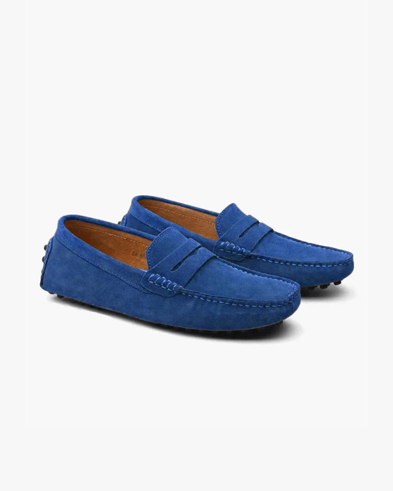 Suede Driver Loafers - Iron & Oak