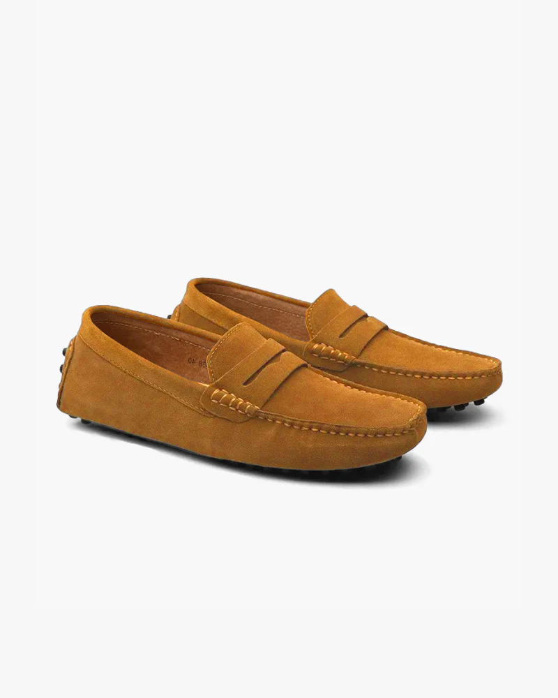 Suede Driver Loafers - Iron & Oak