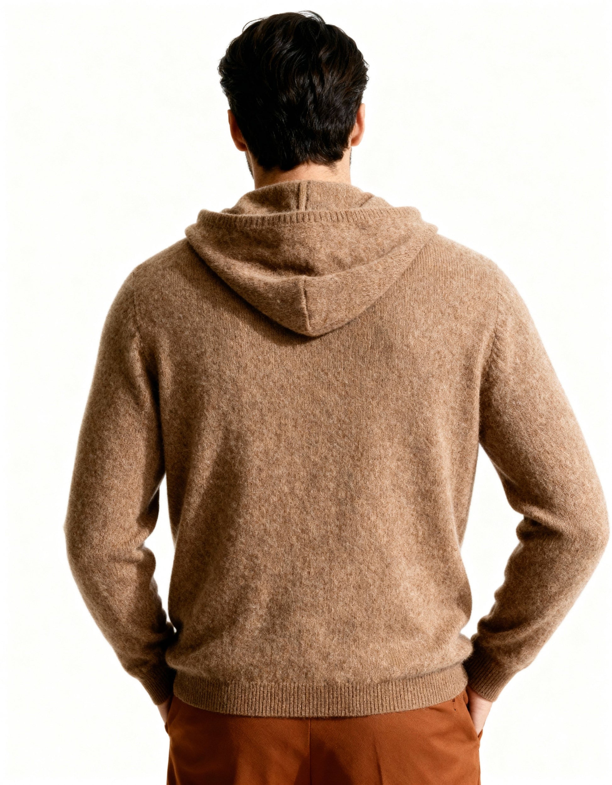 100% Cashmere Hoodie - Iron & Oak