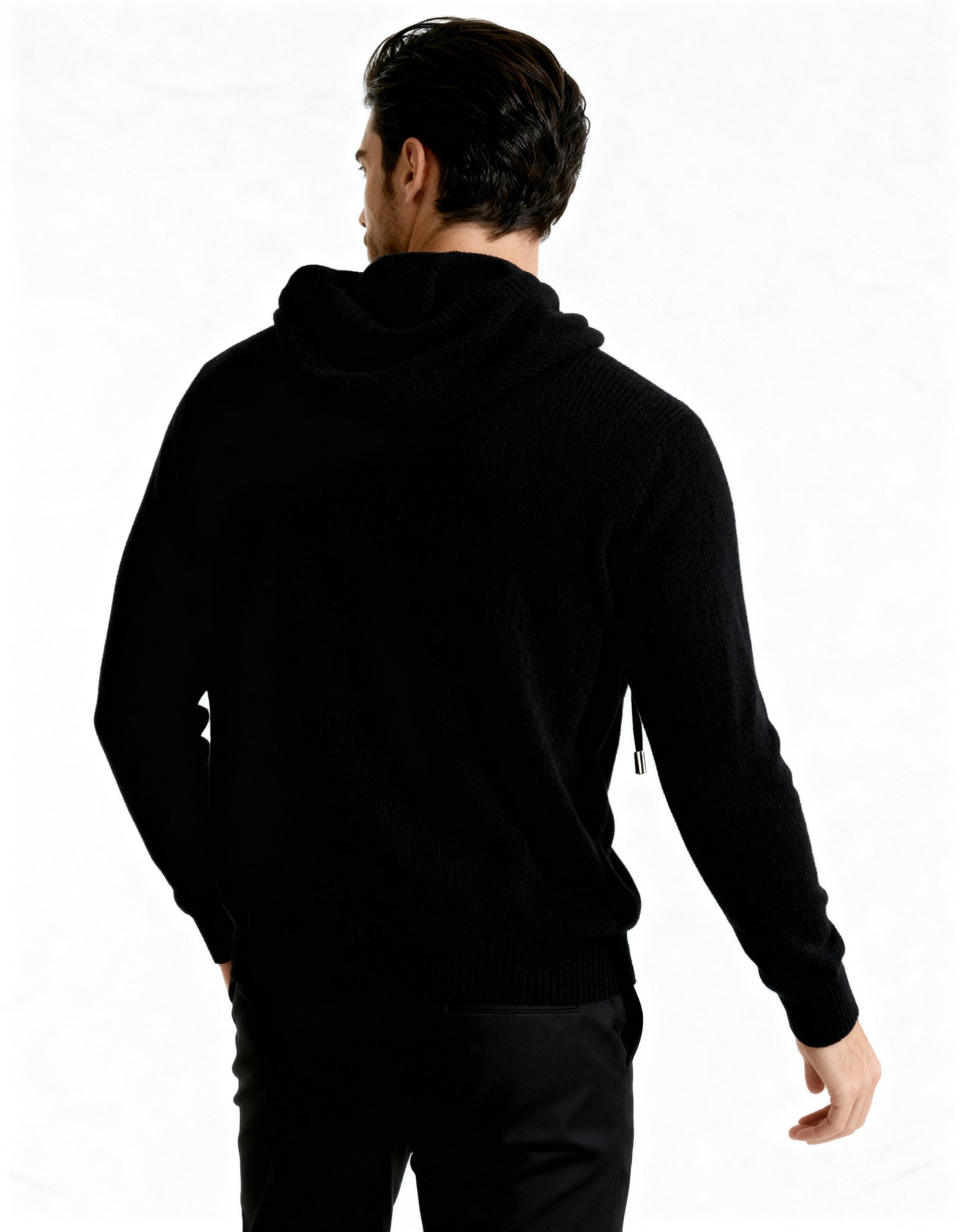 100% Cashmere Hoodie - Iron & Oak