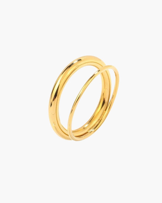 Infinity Band Ring - Iron & Oak