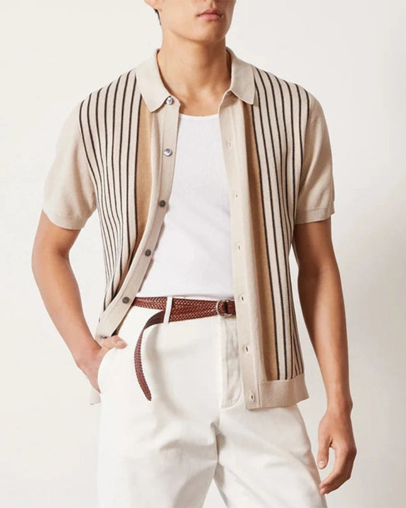 The Monte Carlo Knit Polo - Iron & Oak