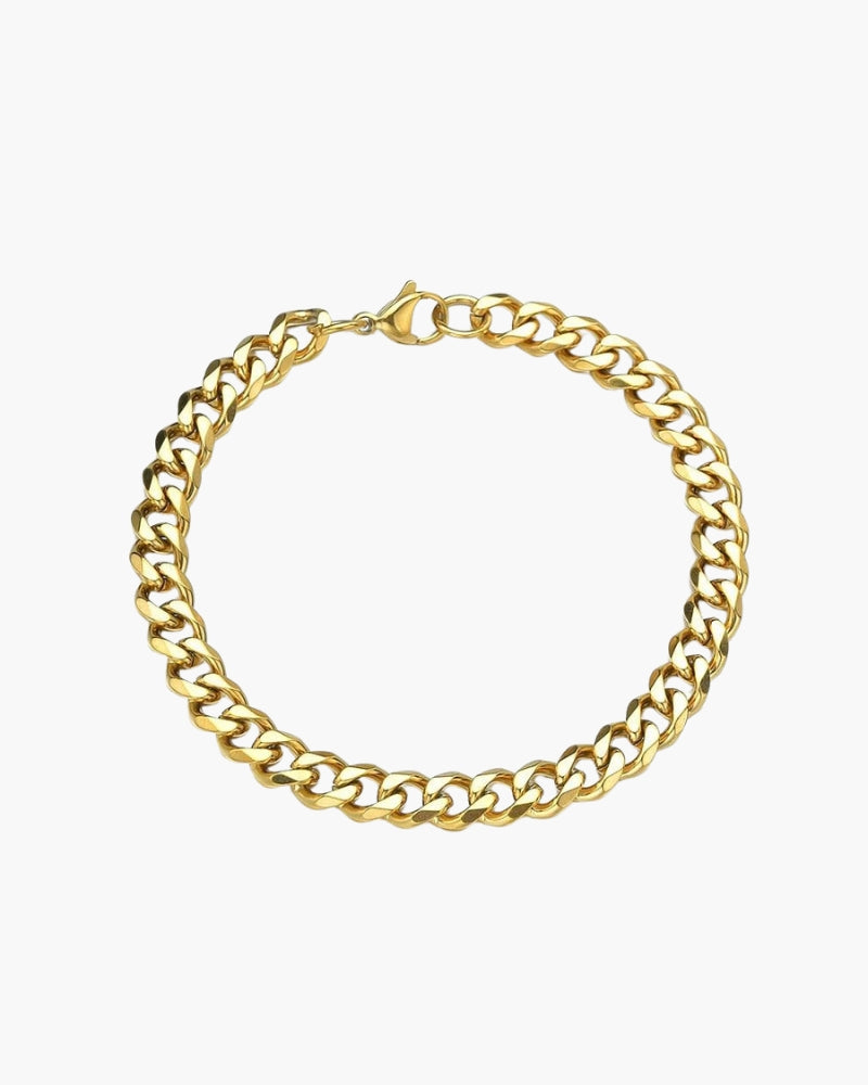 Chained Bracelet - Iron & Oak