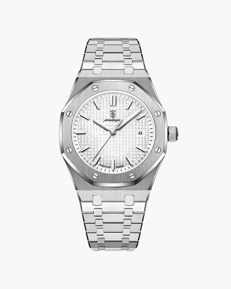 Santorini Elite Watch - Iron & Oak