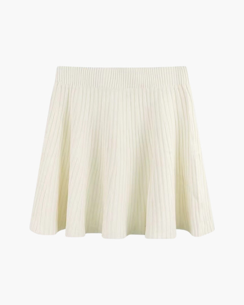 Oxford Pleated Wool Mini - Iron & Oak