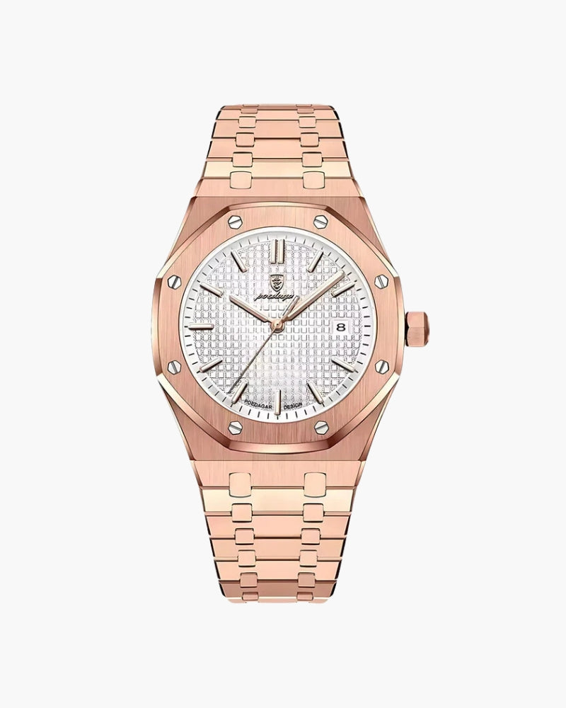 Santorini Elite Watch - Iron & Oak