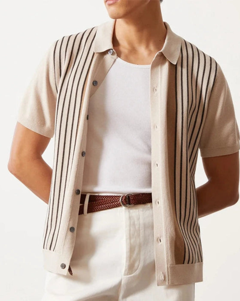The Monte Carlo Knit Polo - Iron & Oak