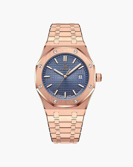 Santorini Elite Watch - Iron & Oak