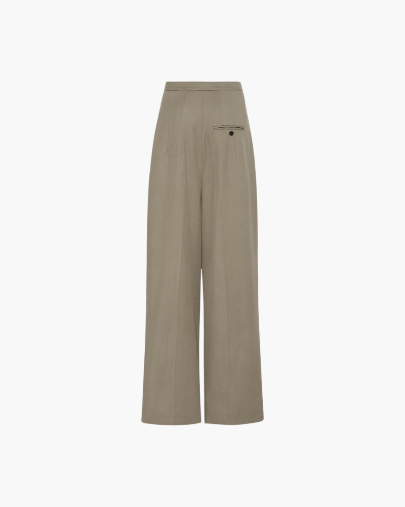 Woolen Oversized Pantalon - Iron & Oak