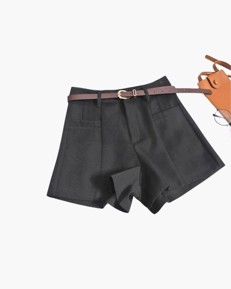 The Vintage Luxe Shorts - Iron & Oak